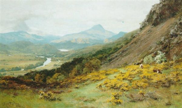 Ben Lomond Oil Painting by David Farquharson