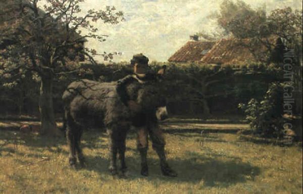 Bosom Friends Oil Painting by David Farquharson