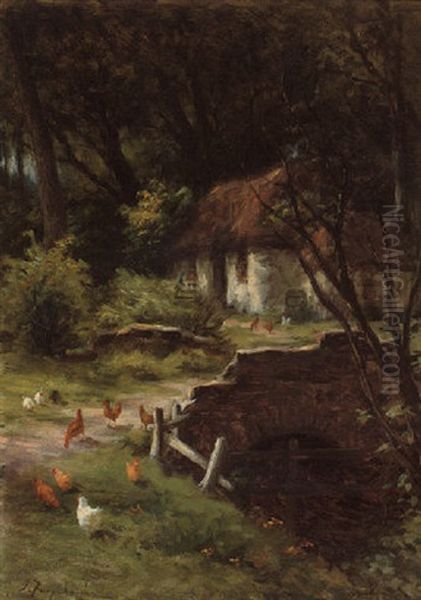 The Secret Cottage Oil Painting by Joseph Farquharson