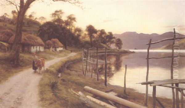 On The Way Home Oil Painting by Joseph Farquharson