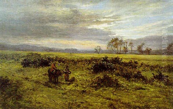 On The Common Oil Painting by Joseph Farquharson