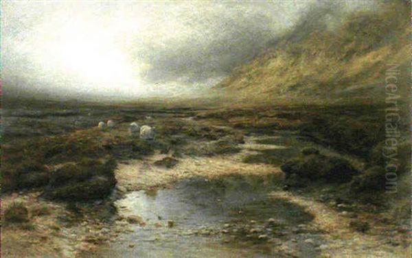 Mist In The Glen Oil Painting by Joseph Farquharson