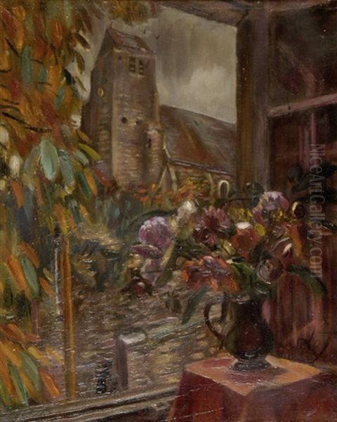 Gros Roces Oil Painting by Henri Le Fauconnier