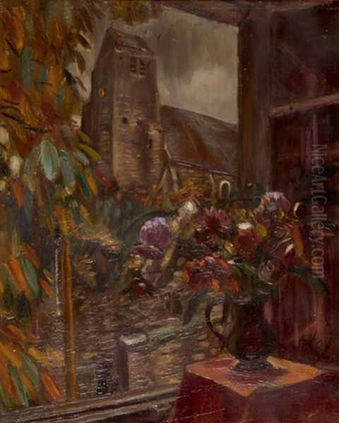 Gros Roces Oil Painting by Henri Le Fauconnier