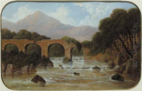 Cromwell's Bridge, Glengariff, County Cork Oil Painting by John Faulkner