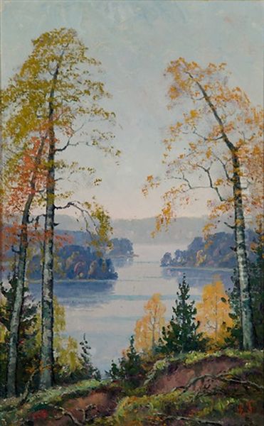 View To A Lake by Ellen Favorin