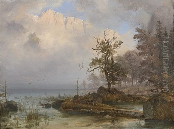 Andejeger Oil Painting by Thomas Fearnley