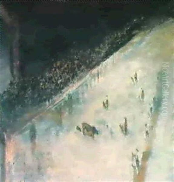 Stierkampf Oil Painting by Alfred Feiks