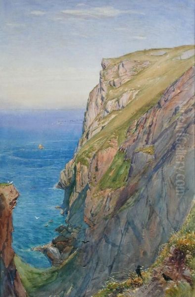 Babbacombe Oil Painting by Charles Reginald Aston