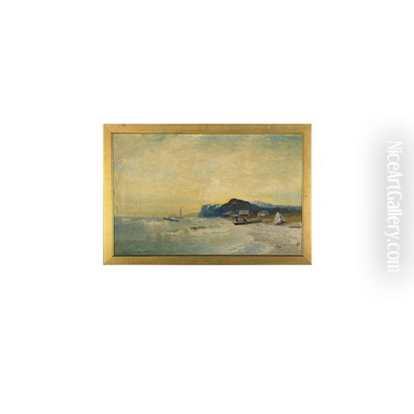 Untitled (seascape) Oil Painting by Karl Eugene Felix