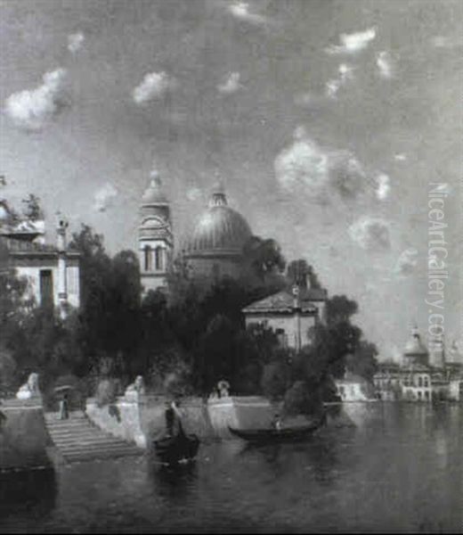 Motiv Aus Venedig Oil Painting by Karl Eugene Felix