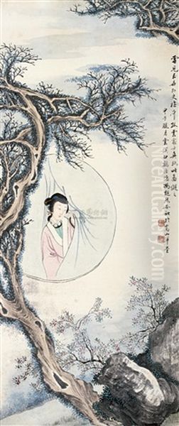 Lady Oil Painting by  Feng Chaoran