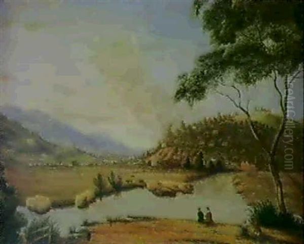 Launceston Oil Painting by James Fenton