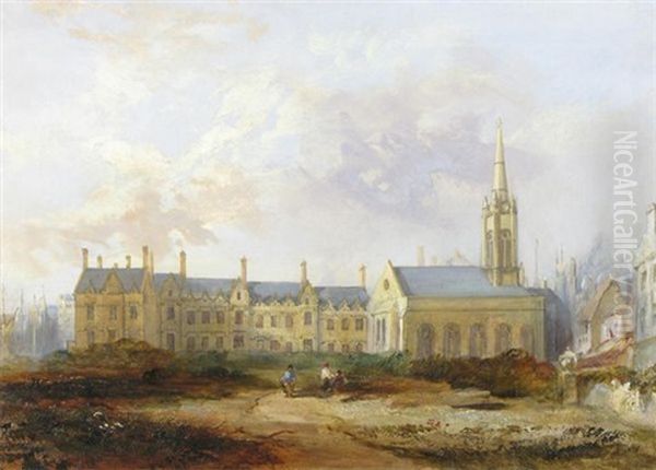 Gladstone Institute Oil Painting by Thomas Fenwick