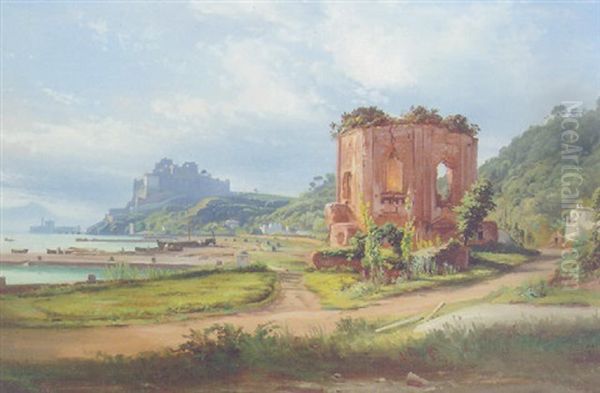 Castello Di Baia by Salvatore Fergola