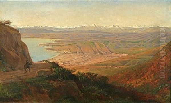 Vina Del Mar From The South, Chile Oil Painting by Henry A. Ferguson