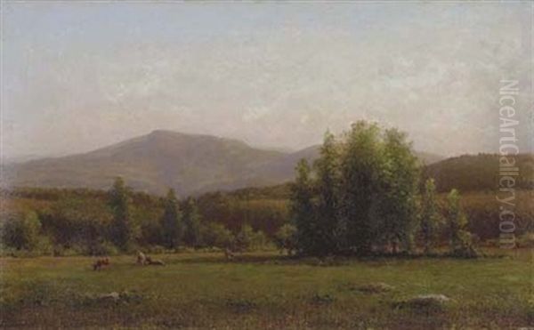 Landscape Vista Oil Painting by Henry A. Ferguson