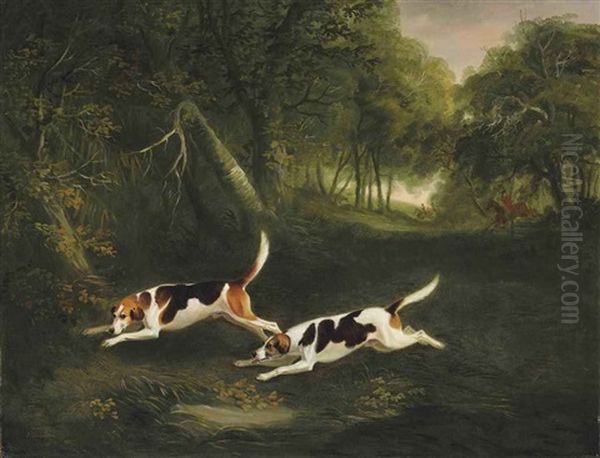 The Ormond Hounds Of The Hon. George O'callaghan Oil Painting by John E. Ferneley