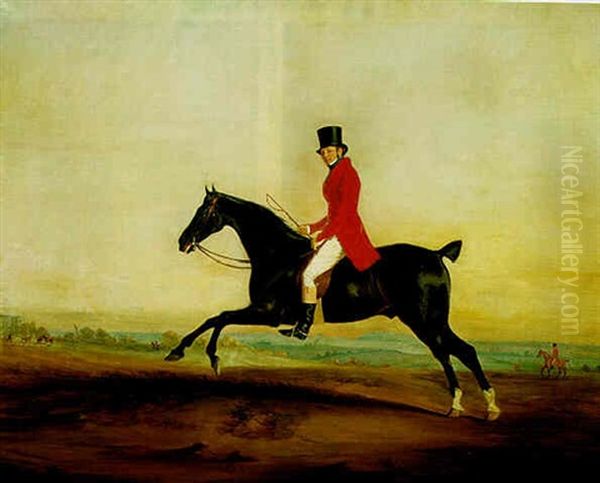 James Smith-barry Out Hunting Oil Painting by John E. Ferneley