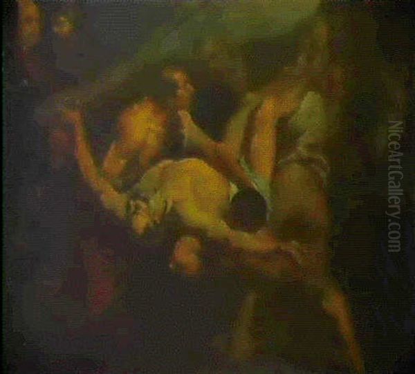 Martirio Di San Pietro Oil Painting by Orazio Ferraro