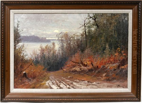 Wisconsin Scene Oil Painting by John Fery