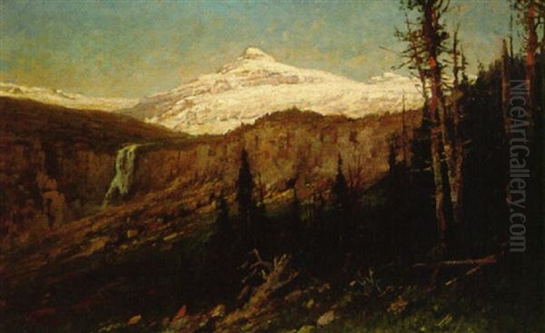 Blackfoot Glacier Oil Painting by John Fery