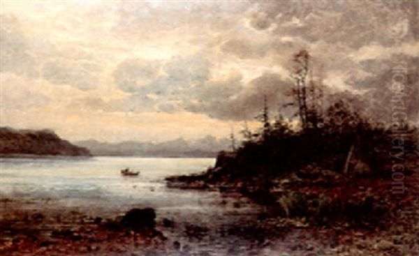 Lake Pend Oreille Oil Painting by John Fery