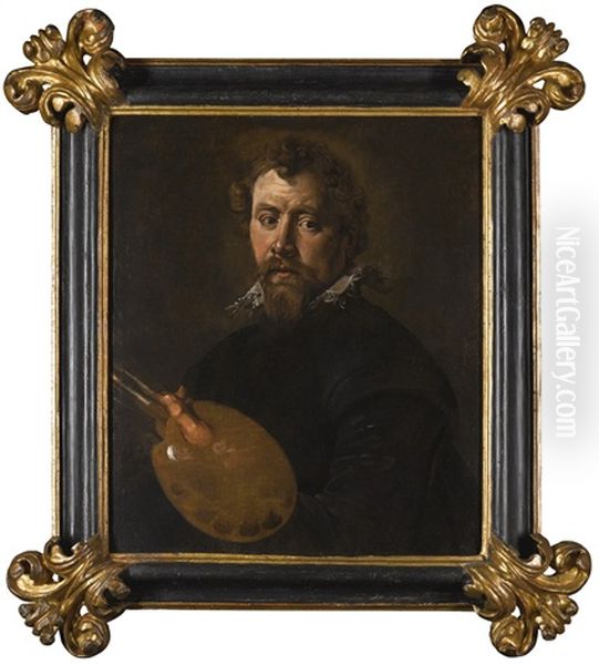 Self-portrait Oil Painting by Domenico Feti