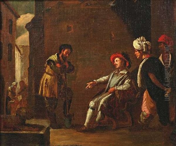 Das Gleichnis Von Den Arbeitern Im Weinberg Oil Painting by Domenico Feti