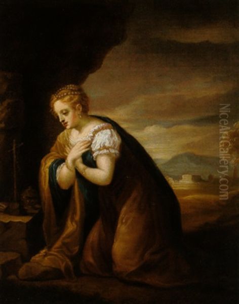 La Maddalena Oil Painting by Domenico Feti