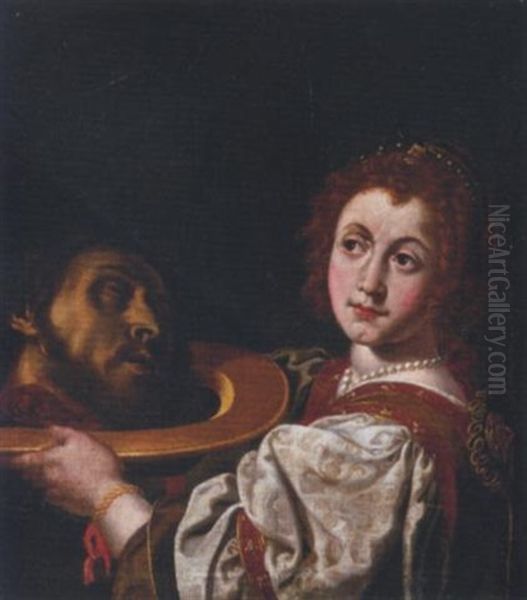 Judith With The Head Of Holofernes Oil Painting by Domenico Feti