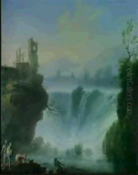 Veduta Di Tivoli Oil Painting by Gregorio Fidanza