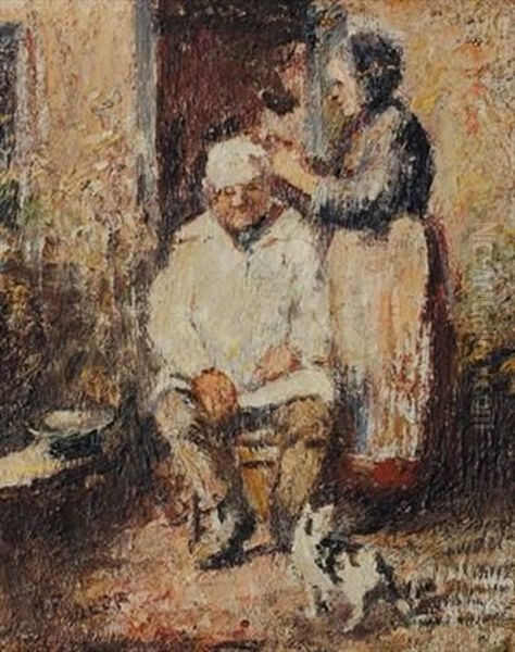 The Hair Dresser by Harry Fidler