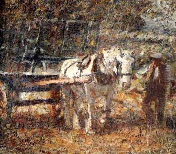 The Farm Cart by Harry Fidler