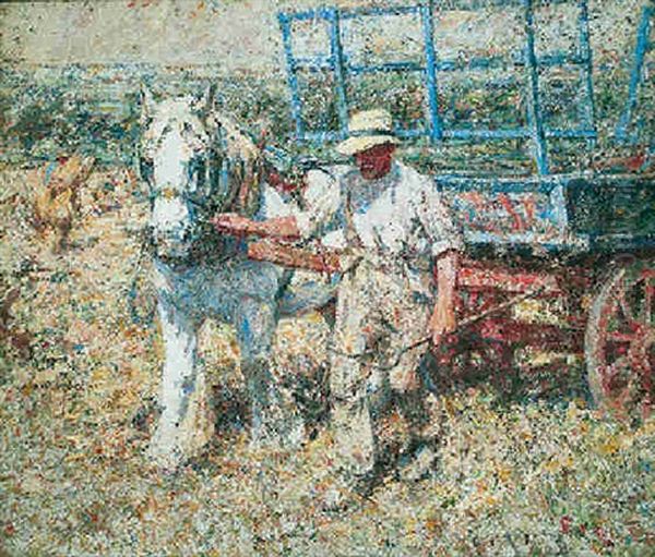 The Haycart by Harry Fidler