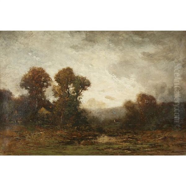 Landscape Oil Painting by Edward Loyal Field