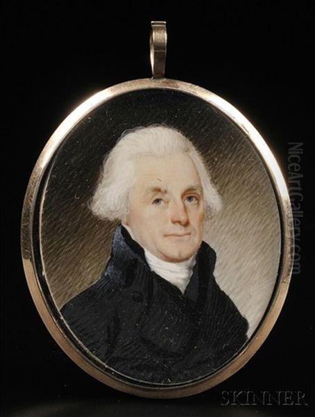 Portrait Miniature Of Thomas Jefferson Oil Painting by Robert Field