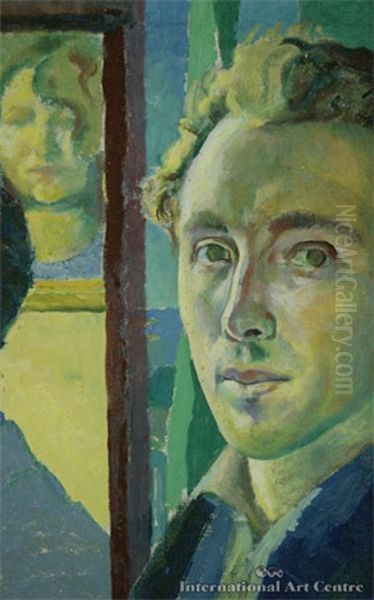 Self Portrait Oil Painting by Robert Field