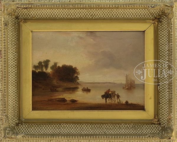 The Mouth Of The Yare Oil Painting by Copley Fielding