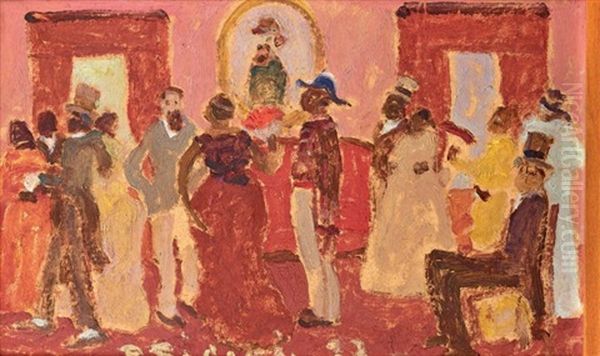 Los Maestros Oil Painting by Pedro Figari