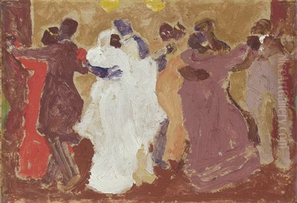 El Baile De La Novia Oil Painting by Pedro Figari