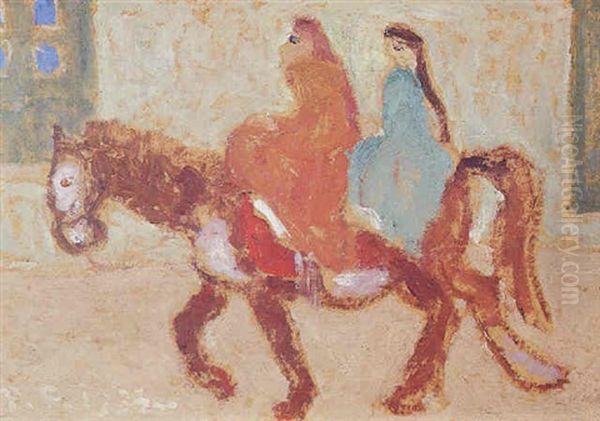 De Paseo Oil Painting by Pedro Figari