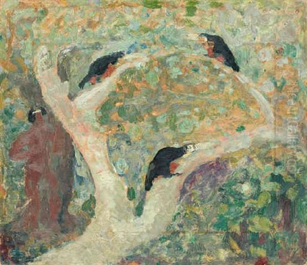 Peligro De La Selva Oil Painting by Pedro Figari