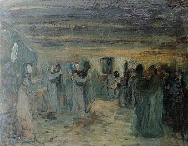 Bailongo, Galpon Y Estancia Guiraldes En San Antonio De Areco by Pedro Figari