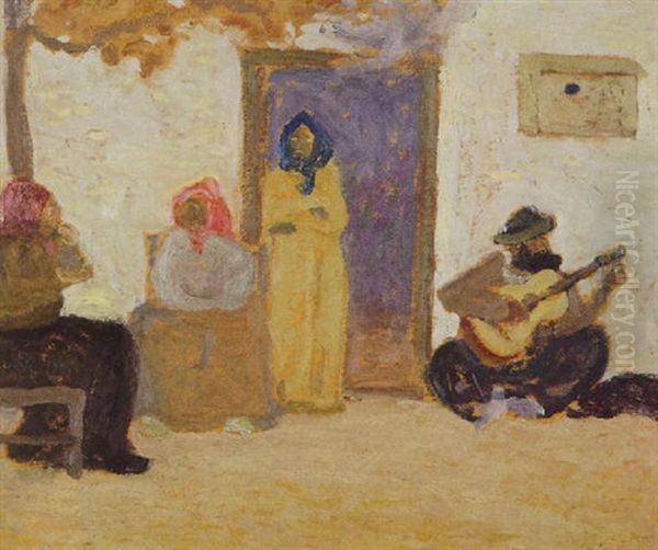 Guitarrero by Pedro Figari