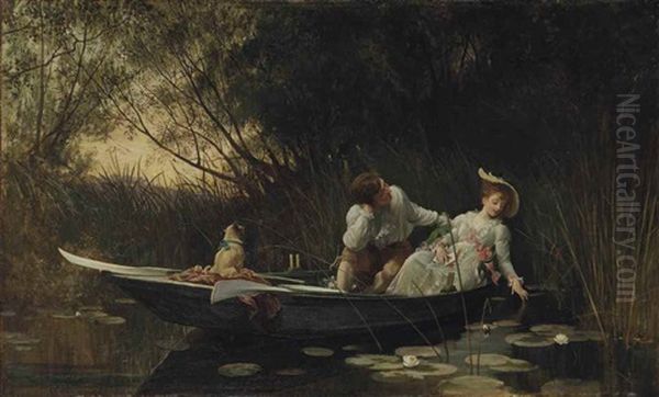 Simpletons (the Sweet River) Oil Painting by Sir Samuel Luke Fildes