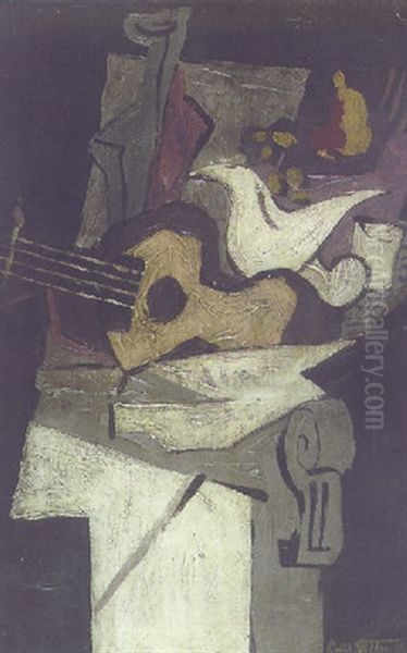 Cubist Composition by Emil Filla