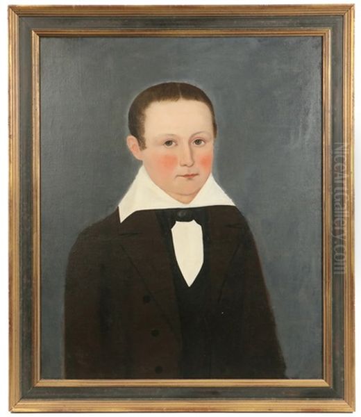 Portrait Of A Young Boy by E.E. Finch