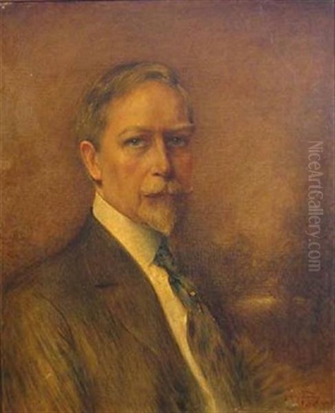 Self-portrait Oil Painting by Harry Finney