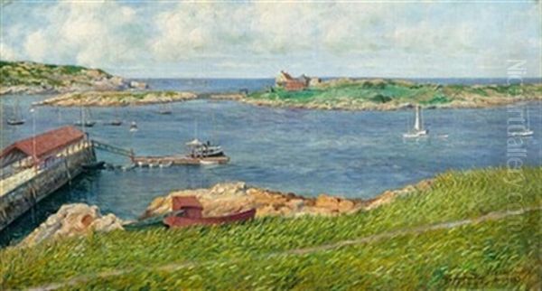 Isles Of Shoals Oil Painting by Harry Finney